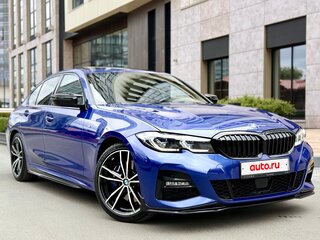 2021 BMW 3 серии 320d xDrive VII (G2x), синий, 5150000 рублей, вид 3