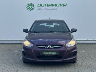 2012 Hyundai Solaris I, фиолетовый, 530000 рублей, вид 2