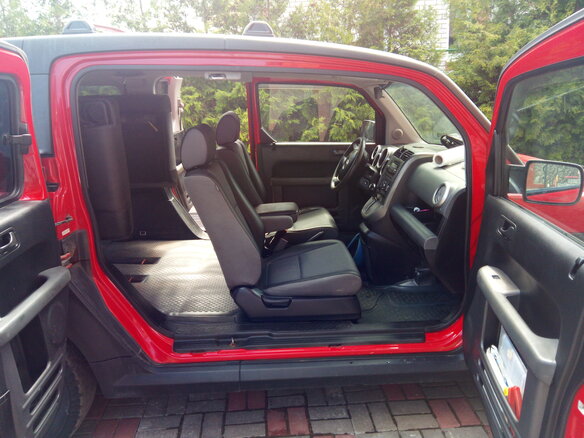 2004 Honda Element I, красный - вид 4