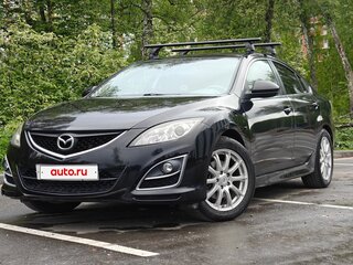 2011 Mazda 6 II (GH) Рестайлинг, чёрный, 750000 рублей, вид 1