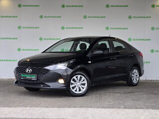 2020 Hyundai Solaris II Рестайлинг, чёрный, 1380000 рублей, вид 1