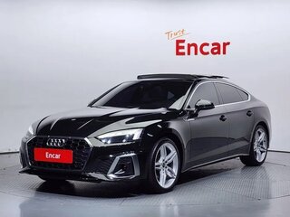2021 Audi A5 Sportback 40 TFSI II (F5) Рестайлинг, чёрный, 2499000 рублей, вид 1