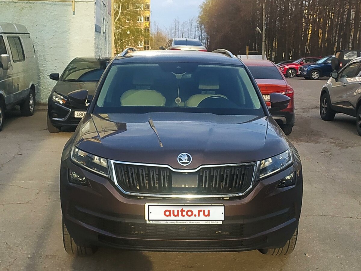 Купить б/у Skoda Kodiaq I 2.0d AMT (150 л.с.) 4WD дизель робот в ...