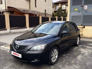 2007 Mazda 3 I (BK) Рестайлинг, чёрный, 415000 рублей, вид 1