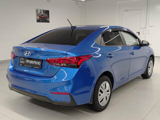 2018 Hyundai Solaris II, синий, 755000 рублей, вид 5