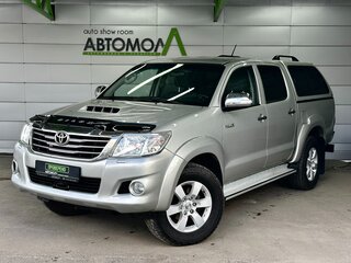 2012 Toyota Hilux VII Рестайлинг, серебристый, 2369000 рублей, вид 1