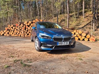 2023 BMW 2 серии Active Tourer 218i U06, синий, 3034000 рублей, вид 1