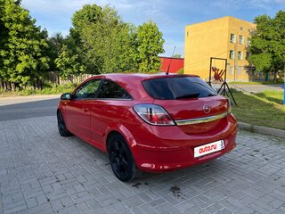 2008 Opel Astra GTC H Рестайлинг, красный, 345000 рублей, вид 3