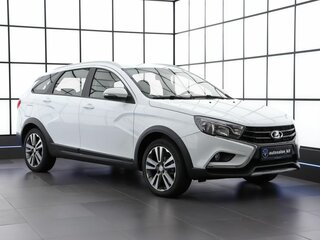 2019 Lada (ВАЗ) Vesta SW Cross I, белый, 1239000 рублей, вид 3