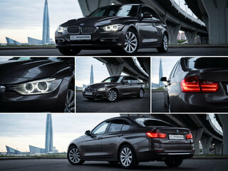 2013 BMW 3 серии 320d xDrive VI (F3x), коричневый, 1420000 рублей, вид 1