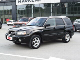 2003 Subaru Forester II, чёрный, 627000 рублей, вид 3