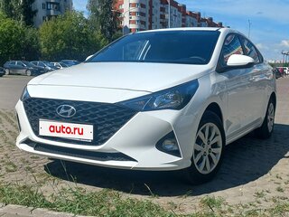 2022 Hyundai Solaris II Рестайлинг, белый, 1690000 рублей, вид 1