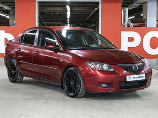 2008 Mazda 3 I (BK) Рестайлинг, красный, 549000 рублей, вид 3