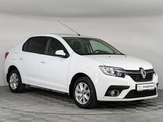 2019 Renault Logan II Рестайлинг, белый, 1069000 рублей, вид 3