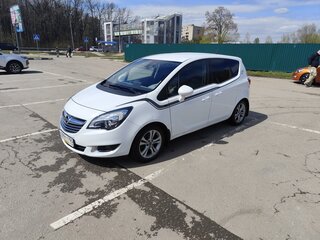 2014 Opel Meriva B Рестайлинг, белый, 1030000 рублей, вид 1