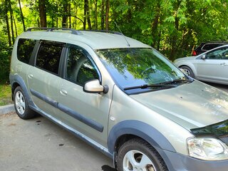 2017 Lada (ВАЗ) Largus Cross I, серый, 830000 рублей, вид 5