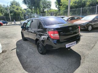 2017 Lada (ВАЗ) Granta I, чёрный, 299000 рублей, вид 4