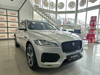 2016 Jaguar F-Pace I, серебристый, 3180000 рублей, вид 5