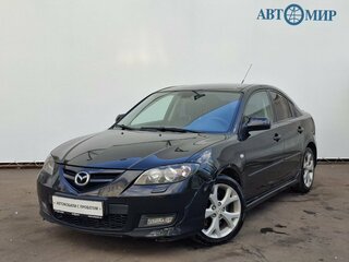 2008 Mazda 3 4-speed I (BK) Рестайлинг, чёрный, 550000 рублей, вид 1