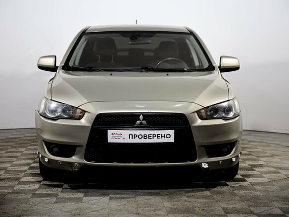 2008 Mitsubishi Lancer X, бежевый, 539000 рублей - вид 1