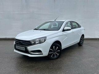 2018 Lada (ВАЗ) Vesta I, белый, 850000 рублей, вид 1