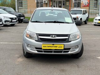 2014 Lada (ВАЗ) Granta I, серебристый, 295000 рублей, вид 2
