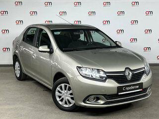 2017 Renault Logan II, бежевый, 749000 рублей, вид 1