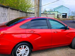 2019 Lada (ВАЗ) Vesta I, красный, 550000 рублей, вид 3