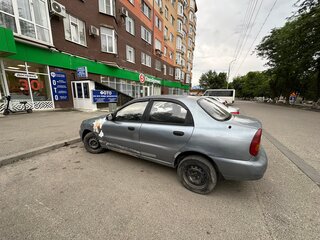 2008 Chevrolet Lanos I, серый, 70000 рублей, вид 3