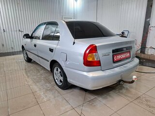 2008 Hyundai Accent ТагАЗ II, серый, 277000 рублей, вид 4