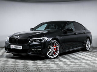 2018 BMW 5 серии 530d xDrive VII (G30/G31/G38), чёрный, 3780000 рублей, вид 1