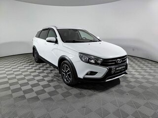 2020 Lada (ВАЗ) Vesta SW Cross I, белый, 870000 рублей, вид 3