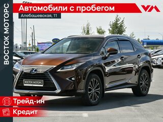 2016 Lexus RX 200t IV, коричневый, 3670000 рублей, вид 1