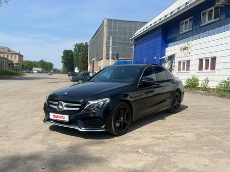 2016 Mercedes-Benz C-Класс 200 IV (W205), чёрный, 2190000 рублей, вид 1