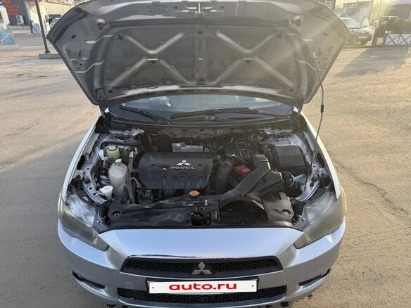 2007 Mitsubishi Lancer X, серебристый, 570000 рублей - вид 8