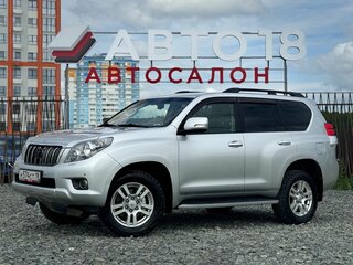 2010 Toyota Land Cruiser Prado 150 Series, серебристый, 2070000 рублей, вид 1