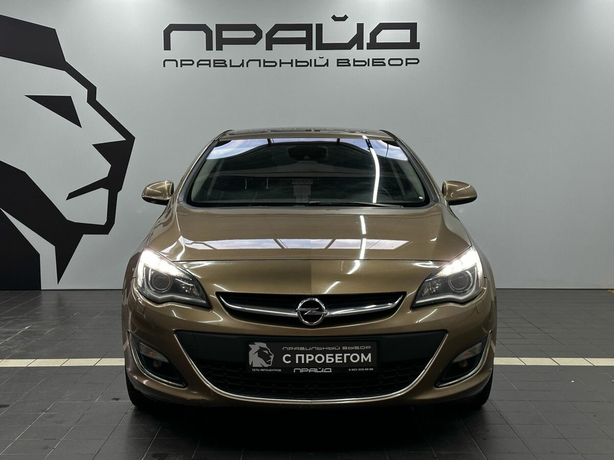 Opel Astra J Рестайлинг