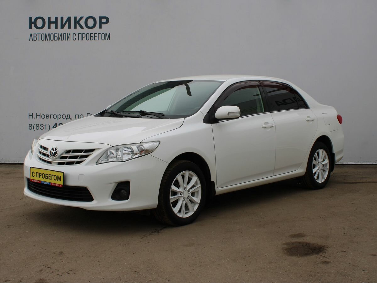 Toyota Corolla X (E140, E150) Рестайлинг