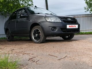 2012 Lada (ВАЗ) Granta I, серый, 325000 рублей, вид 3
