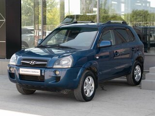 2008 Hyundai Tucson I, синий, 870000 рублей, вид 1