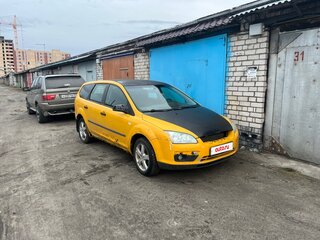 2007 Ford Focus II, жёлтый, 120000 рублей, вид 1