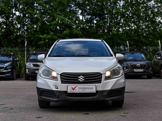 2014 Suzuki SX4 II (S-Cross), белый, 890000 рублей, вид 3