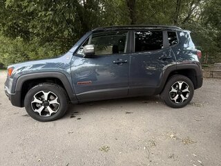 2021 Jeep Renegade I Рестайлинг, синий, 2350000 рублей, вид 4