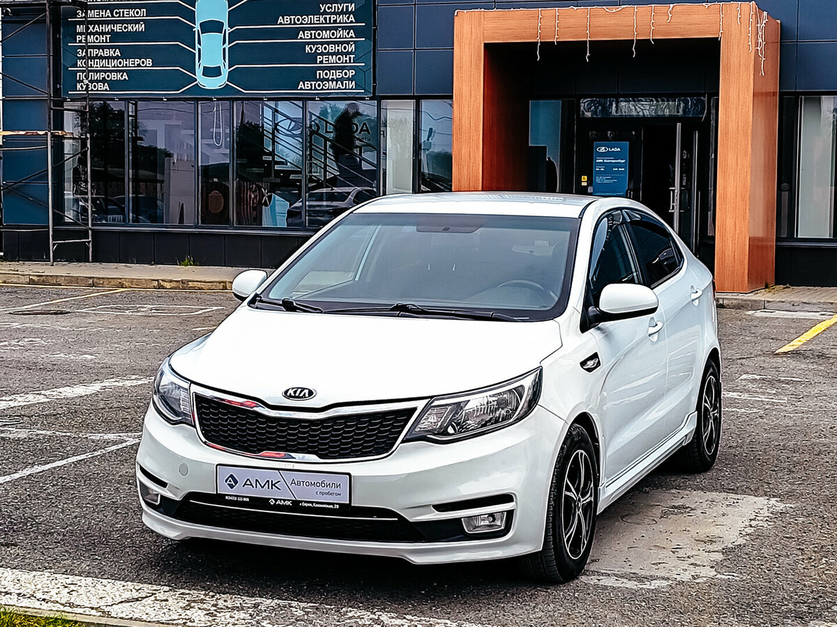 Kia Rio III Рестайлинг