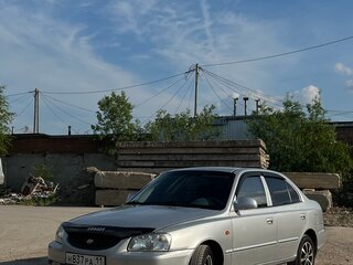 2005 Hyundai Accent ТагАЗ II, серебристый, 380000 рублей, вид 1