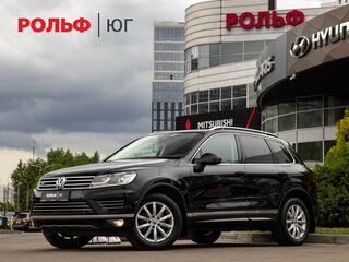 2017 Volkswagen Touareg II Рестайлинг, чёрный, 3718000 рублей, вид 1