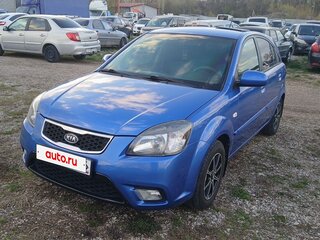 2010 Kia Rio II Рестайлинг, синий, 450000 рублей, вид 1