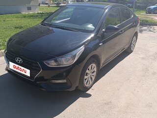 2018 Hyundai Solaris II, чёрный, 1260000 рублей, вид 1