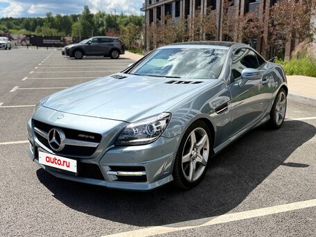 2012 Mercedes-Benz SLK-Класс 350 III (R172), серебристый, 2340000 рублей, вид 2