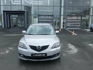 2008 Mazda 3 I (BK) Рестайлинг, серебристый, 430000 рублей, вид 2